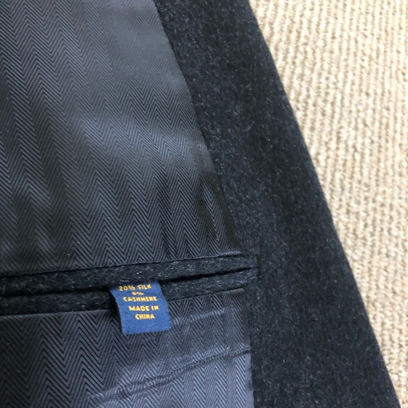 Club Room Macy’s Men’s Black Sports Coat Ultraluxe - Picture 9 of 16